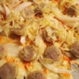 シンプルだけどちょっと贅沢なピザ シンプルだけどちょっと贅沢なピザ